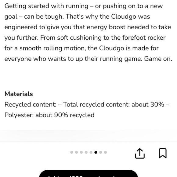 On Cloudgo Women’s Frost/Hay Athletic Running Sneakers Sz 8.5 - Picture 6 of 6